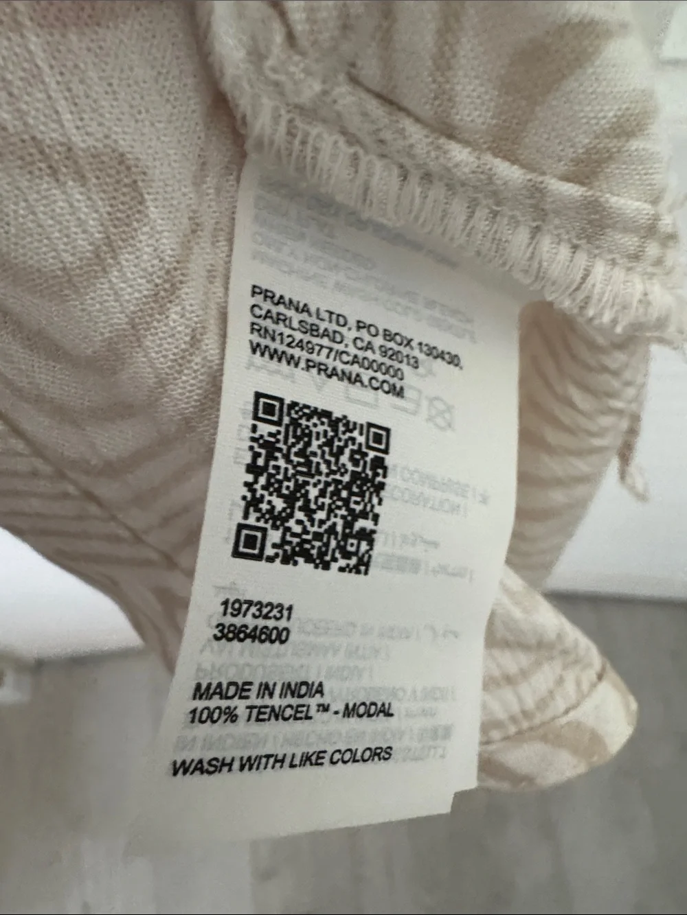 NWT prANa Fernie ($89 RET) Light Beige Women’s Long-Sleeve Coverup, Small